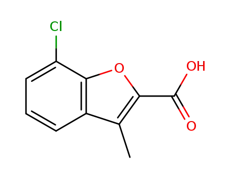 7-CHLORO-3-METHYL-BENZOFURAN-2-카르복실산