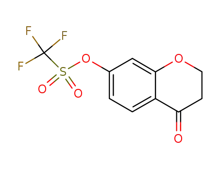 4-Oxochroman-7-yl trifluoromethanesulfonate