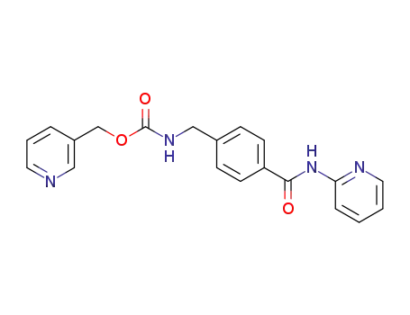 N-(2-pyridyl)-4-[(3-pyridylmethoxycarbonyl)aminomethyl]benzamide