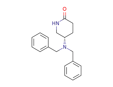 Molecular Structure of 309912-57-0 ((5S)-5-(N,N-dibenzylamino)piperidin-2-one)
