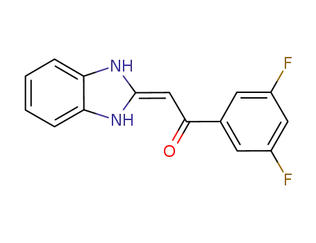 Ethanone,
1-(3,5-difluorophenyl)-2-(1,3-dihydro-2H-benzimidazol-2-ylidene)-