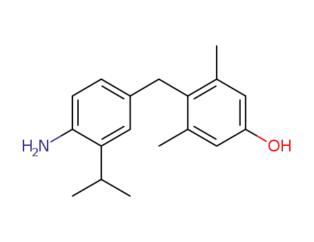 4-(4'-amino-3'-iso-propylbenzyl)-3,5-dimethylphenol