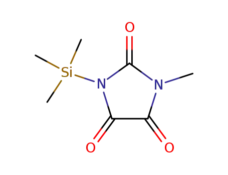 Imidazolidinetrione, methyl(trimethylsilyl)-