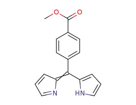 Benzoic acid, 4-(1H-pyrrol-2-yl-2H-pyrrol-2-ylidenemethyl)-, methyl
ester