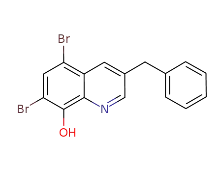 C<sub>16</sub>H<sub>11</sub>Br<sub>2</sub>NO