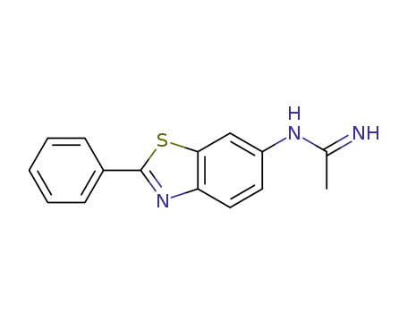 N-(2-phenylbenzothiazol-6-yl)acetamidine