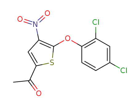 1-[5-(2,4-dichlorophenoxy)-4-nitrothiophen-2-yl]ethanone