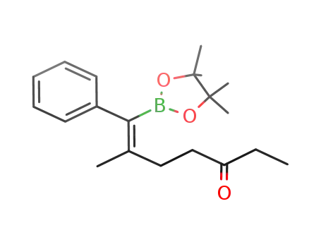 (E)-6-methyl-7-phenyl-7-(4,4,5,5-tetramethyl-1,3,2-dioxaborolan-2-yl)hept-6-en-3-one