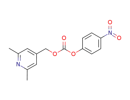 (2,6-dimethylpyridin-4-yl)methyl 4-nitrophenyl carbonate