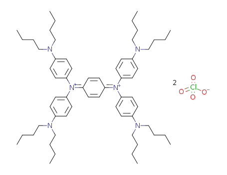 Benzenaminium,N,N'-2,5-cyclohexadiene-1,4-diylidenebis[4-(dibutylamino)-N-[4-(dibutylamino)phenyl]-, diperchlorate
