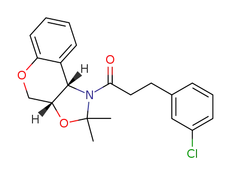 C<sub>21</sub>H<sub>22</sub>ClNO<sub>3</sub>