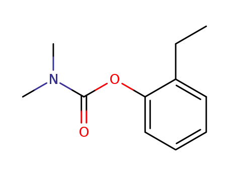 Molecular Structure of 115820-37-6 (2-ethylphenyl dimethylcarbamate)