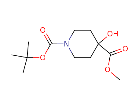 1-tert-butyl 4-methyl 4-hydroxypiperidine-1,4-dicarboxylate