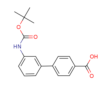 3'-[(TERT-BUTOXYCARBONYL)AMINO]-1,1'-BIPHENYL-4-CARBOXYLIC ACID
