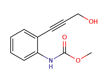 methyl N-[2-(3-hydroxyprop-1-yn-1-yl)phenyl]carbamate
