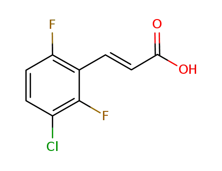 3-Chloro-2,6-difluorocinnamic acid