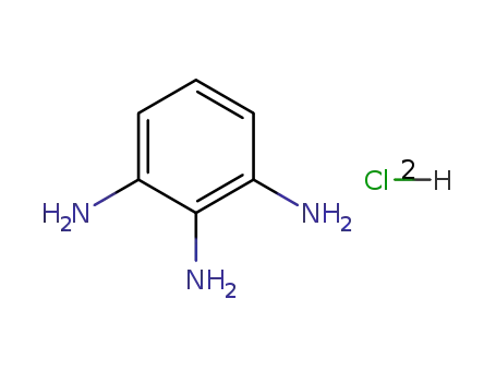 Molecular Structure of 66046-54-6 (1,2,3-Benzenetriamine, dihydrochloride)