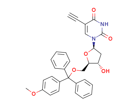 Uridine, 2'-deoxy-5-ethynyl-5'-O-[(4-methoxyphenyl)diphenylmethyl]-
