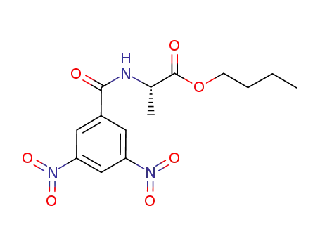 L-Alanine, N-(3,5-dinitrobenzoyl)-, butyl ester