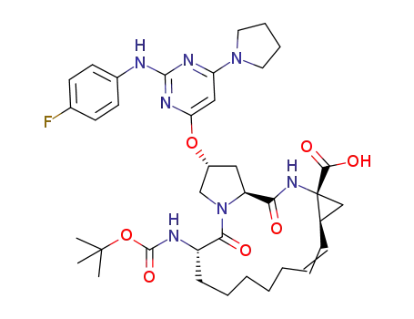 C<sub>37</sub>H<sub>48</sub>FN<sub>7</sub>O<sub>7</sub>