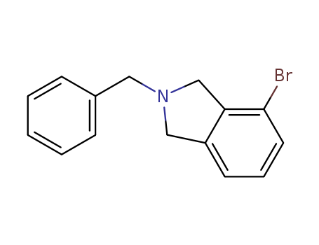1H-Isoindole, 4-bromo-2,3-dihydro-2-(phenylmethyl)- cas  923590-78-7