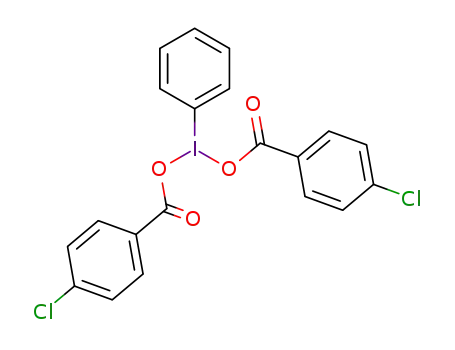 Molecular Structure of 65037-30-1 ([bis-(p-chlorobenzoyloxy)iodo]benzene)