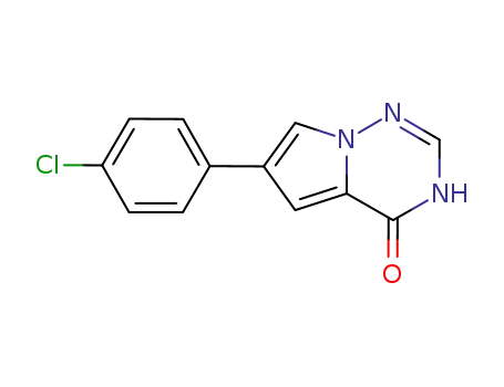 6-(4-chlorophenyl)pyrrolo[1,2-f][1,2,4]triazin-4(3H)-one