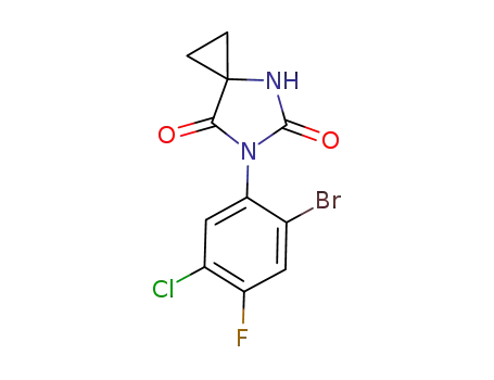 6-(2-bromo-5-chloro-4-fluoro-phenyl)-4,6-diaza-spiro[2.4]heptane-5,7-dione