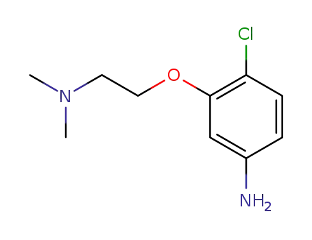 Benzenamine, 4-chloro-3-[2-(dimethylamino)ethoxy]-