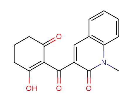 3-(2-hydroxy-6-oxo-1-cyclohexenecarbonyl)-1-methylquinolin-2(1H)-one