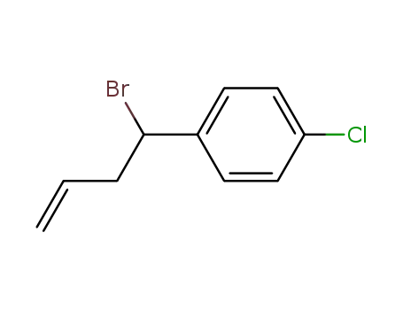 Molecular Structure of 134619-72-0 (Benzene, 1-(1-bromo-3-butenyl)-4-chloro-)