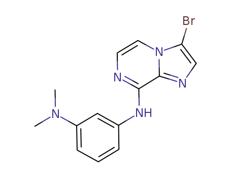 C<sub>14</sub>H<sub>14</sub>BrN<sub>5</sub>