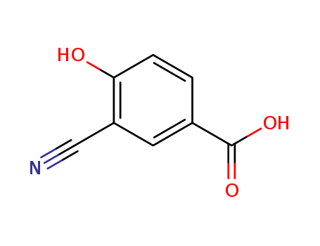 3-Cyano-4-hydroxybenzoic acid,70829-28-6
