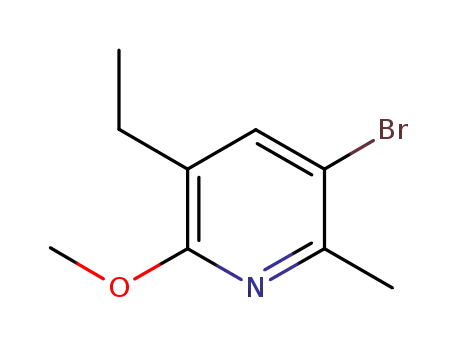 3-Bromo-5-ethyl-6-methoxy-2-methylpyridine