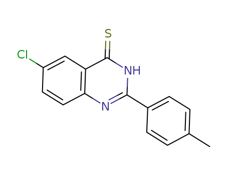 6-chloro-2-p-tolylquinazolin-4(3H)-thione