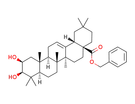 2β,3β-dihydroxyolean-12-en-28-oic acid benzyl ester