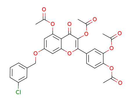 C<sub>30</sub>H<sub>23</sub>ClO<sub>11</sub>