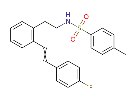 C<sub>23</sub>H<sub>22</sub>FNO<sub>2</sub>S