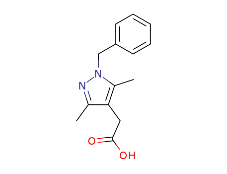 (1-BENZYL-3,5-DIMETHYL-1H-PYRAZOL-4-YL)-아세트산
