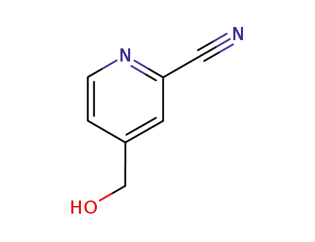 Molecular Structure of 71935-32-5 (4-(HYDROXYMETHYL)PICOLINITRILE)