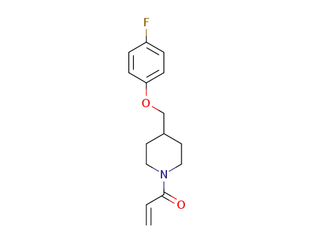1-acryloyl-4-[(4-fluorophenoxy)methyl]piperidine