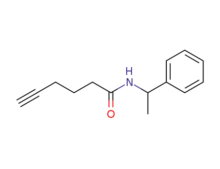 N-(1-phenylethyl)hex-5-ynamide