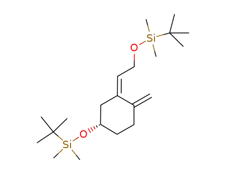 (S,Z)-tert-butyl(2-(5-((tert-butyldimethylsilyl)oxy)-2-methylenecyclohexylidene)ethoxy)dimethylsilane