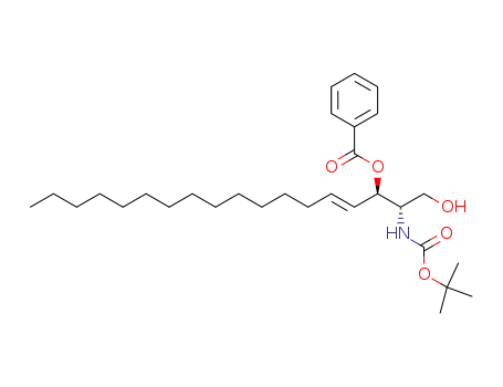 (2S,3R,4E)-3-BENZOYL-2-TERTBUTYLOXYCARBONYLAMINO-4-OCTADECEN-1,3-DIOL