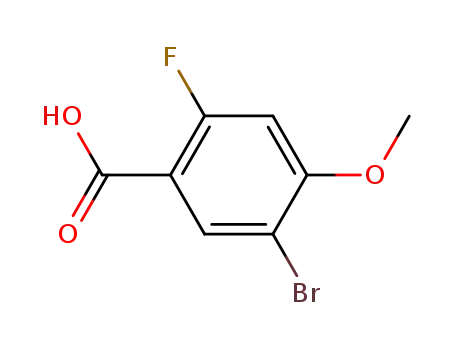 Benzoic acid, 5-broMo-2-fluoro-4-Methoxy-