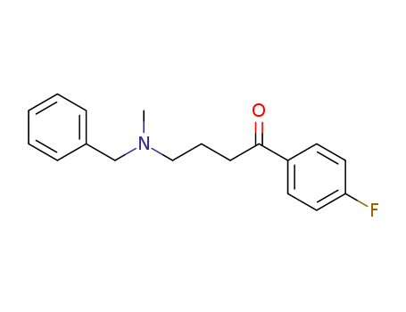 1-Butanone, 1-(4-fluorophenyl)-4-[methyl(phenylmethyl)amino]-