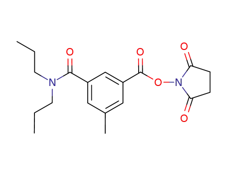 Benzamide,
3-[[(2,5-dioxo-1-pyrrolidinyl)oxy]carbonyl]-5-methyl-N,N-dipropyl-