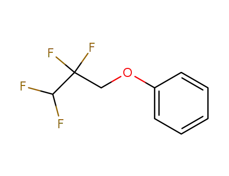 Molecular Structure of 69093-55-6 (Benzene, (2,2,3,3-tetrafluoropropoxy)-)