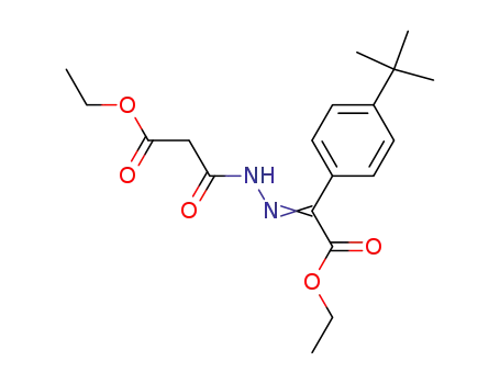 ethyl 3-{2-[1-[4-(1,1-dimethylethyl)phenyl]-2-(ethyloxy)-2-oxoethylidene]hydrazino}-3-oxopropanoate