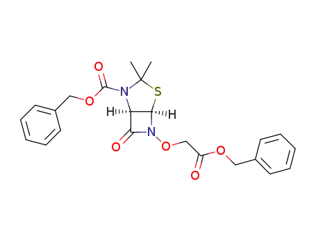 (1R,5R)-benzyl 6-(2-benzyloxy-2-oxoethoxy)-3,3-dimethyl-7-oxo-4-thia-2,6-diazabicyclo[3.2.0]heptane-2-carboxylate